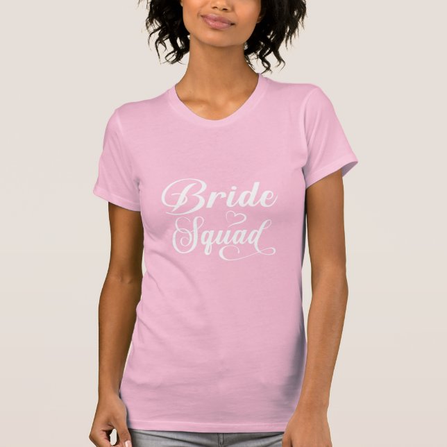 Brud Sällskap T-Shirt (Framsida)