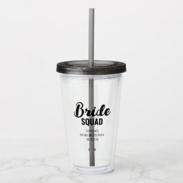 Brud Sällskap Text Bröllopsdusch Möhippa Take Away Mugg