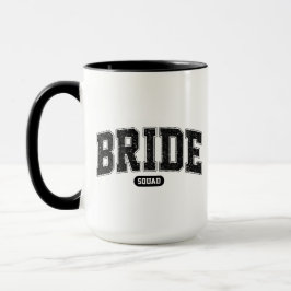 Brud Sällskap Varsity Typografi Möhippa Fest Mugg