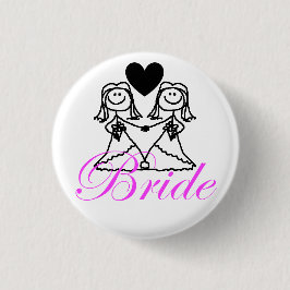 Brud som är emblem knapp