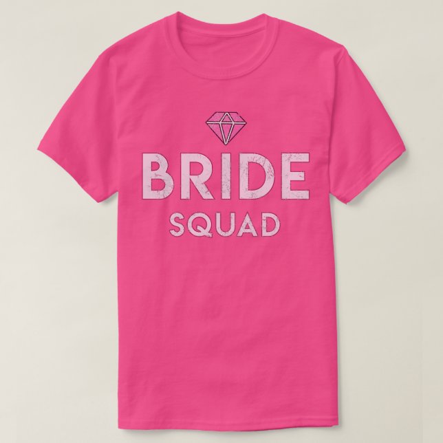 Brud Speningsfest JGA Gåva Bröllop diamant 2 T Shirt (Design framsida)