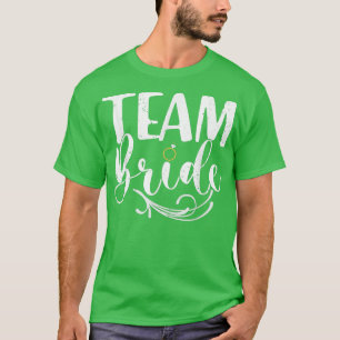 Brud Squad Brud Bröllop Brud Brudklänning T Shirt