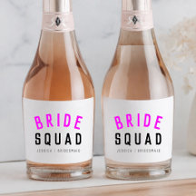 Brud Squad | Hetrosa Rosa Sängkamrat Brudtärna