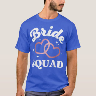 Brud Squad Möhipparty Bröllop Brudtärna  T Shirt