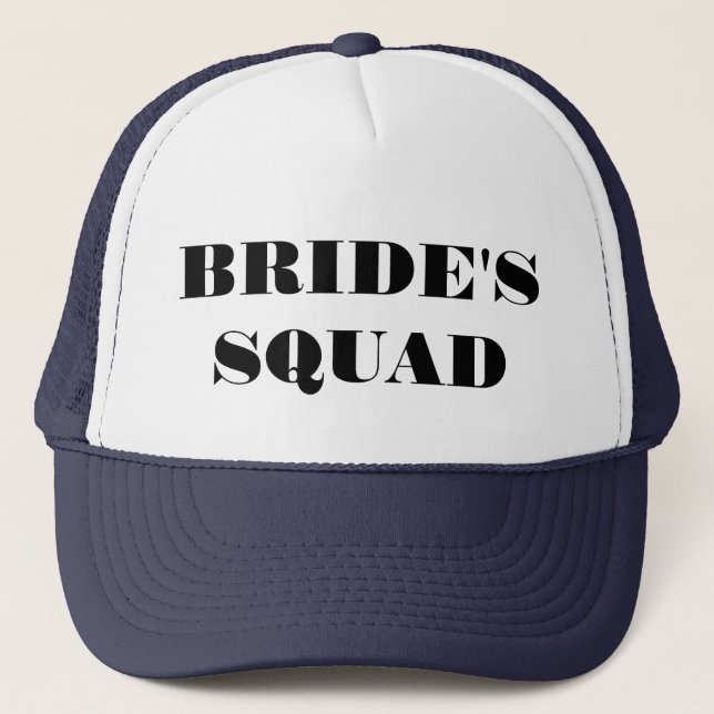 Brud SquadBachelorette party Hatt Truckerkeps (Framsida)