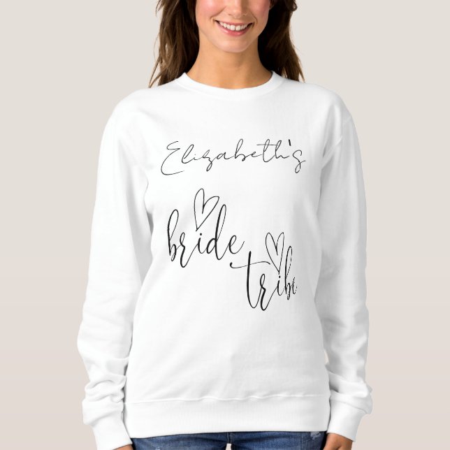 Brud Stam Bröllopsdamer Brudtärnor T Shirt (Framsida)