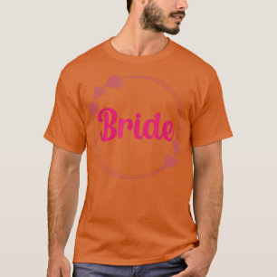 Brud Syster Bröllopsfest Snart att bli fru Roligt T Shirt
