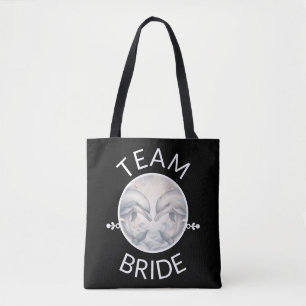 Brud Team Delfin Stil Kvinnor Tygkasse