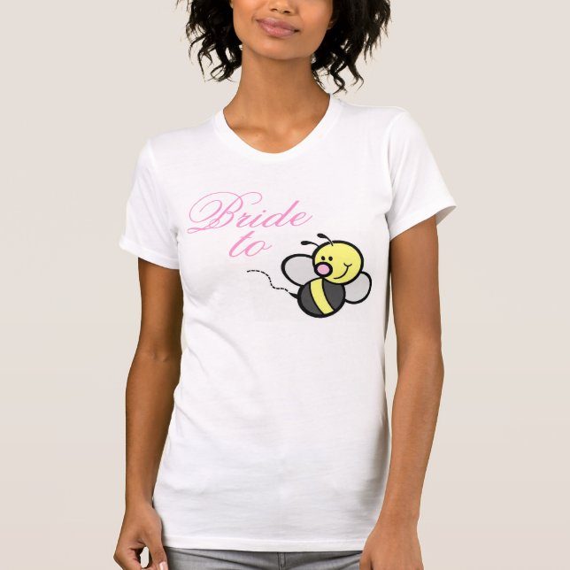 Brud till biet tee (Framsida)