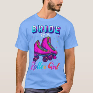 Brud till rullskridskoåkande tjej Rullskridsko Föd T Shirt