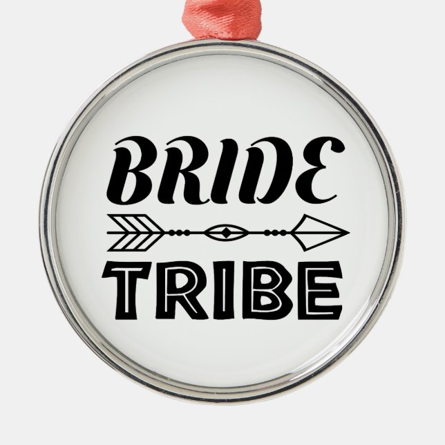 Brud Tribe    Julgransprydnad Metall (Framsidan)