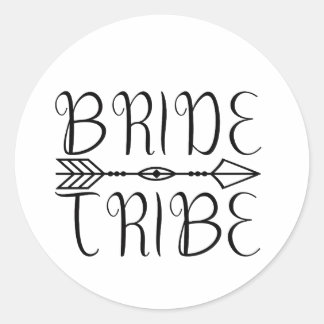 Brud Tribe ny Runt Klistermärke