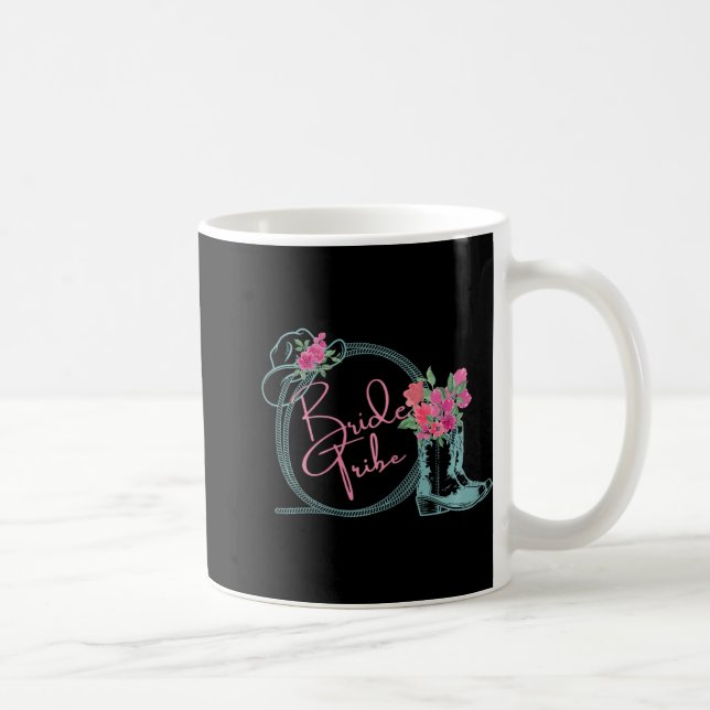 Brud Tribe Sällskapsdam Nashville Country Kust Kaffemugg (Höger)