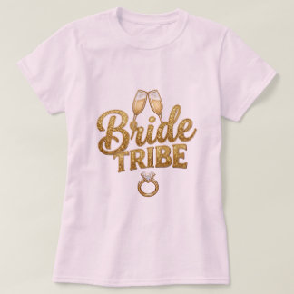 Brud Tribe T-Shirt Bröllopskvällar Present till Br