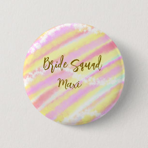 Brud trupp gyllene pastell rosa färgglitter br knapp