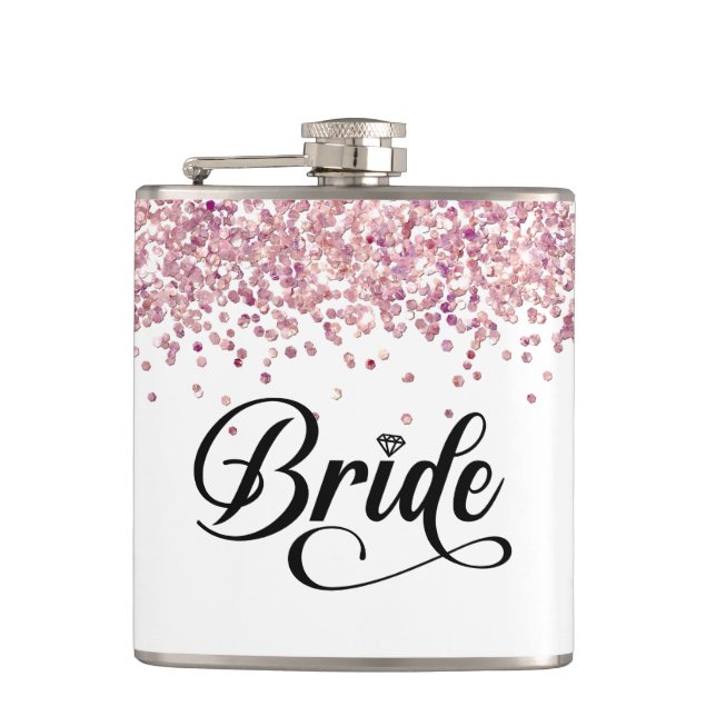 Brud Vinyl Omslagen Flask Fickplunta (Framsidan)