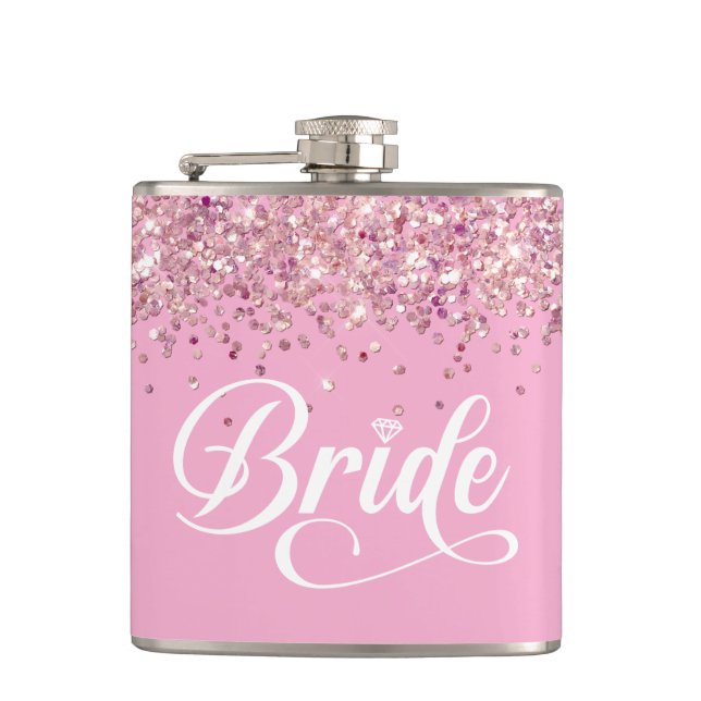Brud Vinyl Omslagen Flask Fickplunta (Framsidan)