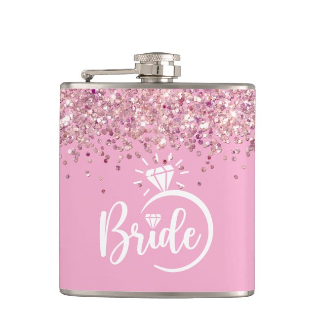 Brud Vinyl Omslagen Flask Fickplunta (Framsidan)