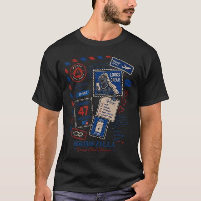 Brud-zilla-gruppen T Shirt (Framsida)