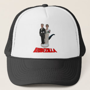 Brud-zilla Roligt Bröllops-T-Shirt eller Hatt Keps