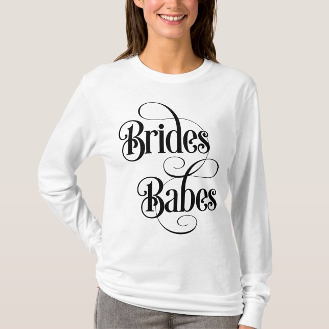 Brudar Babes T Shirt (Framsida)