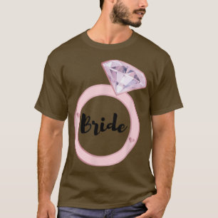 Brudar för möhippa Matchande bröllopste T Shirt