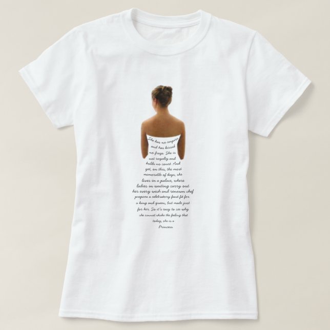 Brudcitatet T Shirt (Design framsida)