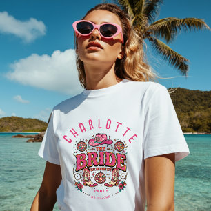 Bruden! Cowgirls Sista Rodeo Western T Shirt