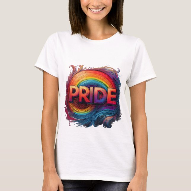 Bruden – En Modern och Elegant Bröllopsskjorta T Shirt (Framsida)