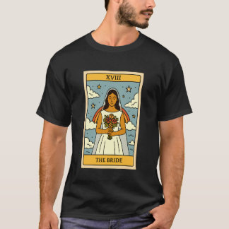 Bruden Engagerad Fästmö Bröllop Möhippa T Shirt
