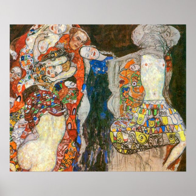 Bruden | Gustav Klimt | Poster (Framsidan)
