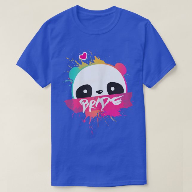 BRUDEN - Kvinnor Möhippa Hen Natt Pa T Shirt (Design framsida)
