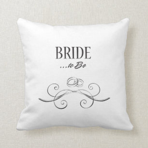 Bruden som är, virvlar runt design kudde