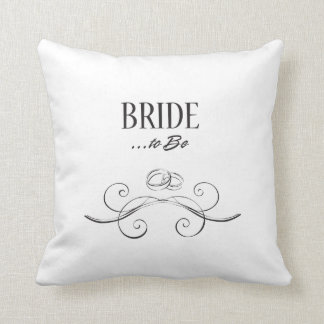 Bruden som är, virvlar runt design kudde