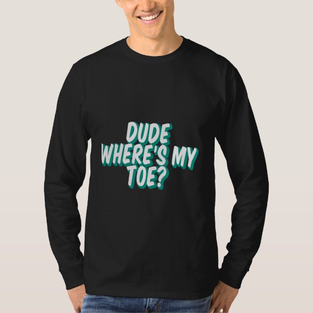 Bruden Var Är Min Tå - T Shirt (Framsida)