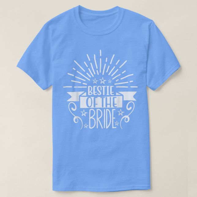 Brudens Bästa Vän Bröllop Och Möhippa T Shirt (Design framsida)