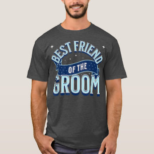 Brudens bästa vän Bröllop Roligt T Shirt