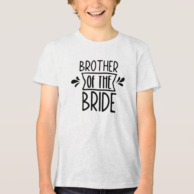 Brudens bror t shirt (Framsida)