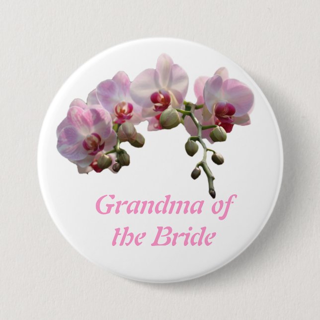 Brudens/brudgummens mormor/farmor knapp (Framsida)