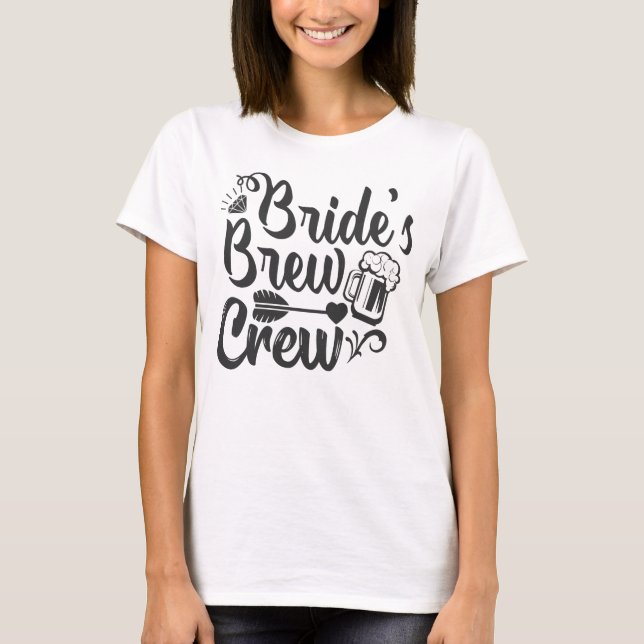 Brudens bryggarlag t shirt (Framsida)