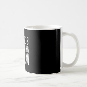 Brudens Drickande Lag Roligt Bröllop Brudfest Kaffemugg