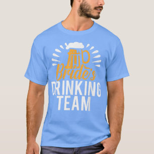 Brudens drinklag Bröllop möhippa T Shirt