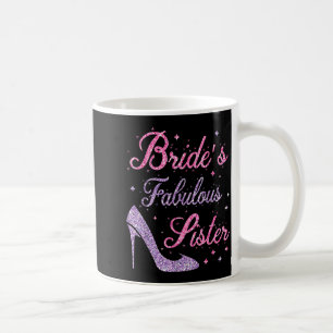 Brudens fantastiska syster glad bryllup mor kaffemugg