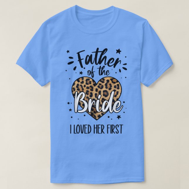 Brudens far jag älskade henne först 506 t shirt (Design framsida)