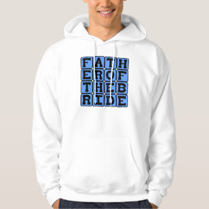 Brudens far, medlem i bröllopspartiet hoodie