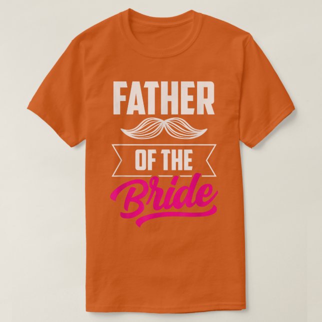 Brudens Far Syster Bröllopsfest T-Shirt (Design framsida)
