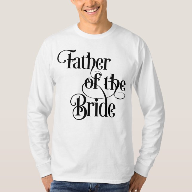 Brudens far t shirt (Framsida)