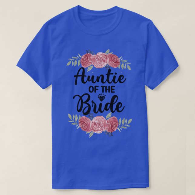 Brudens Faster Bröllopsdusch Bröllopsfest  T Shirt (Design framsida)