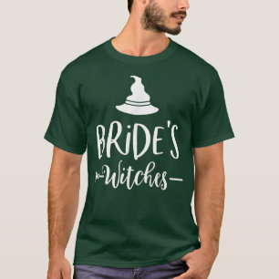 Brudens häxor möhippa Halloween bröllop T Shirt