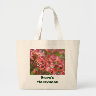 Brudens honörsvecka toteväska Rosa Dogwood Blommor Jumbo Tygkasse